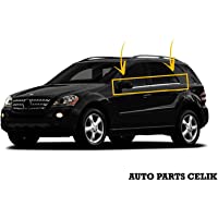 Cubierta cromada para marcos de ventanas de acero inoxidable para ML Class W164 SUV 2005-2011- 4 unidades